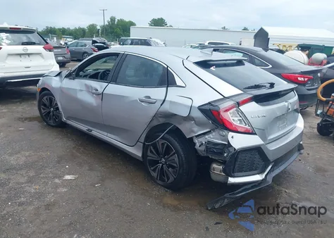2018 Honda Civic Ex из США, поврежденный, VIN SHHFK7H56JU214716